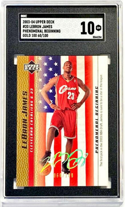 2003-04 Lebron James Phenomenal Beginnings Box Set