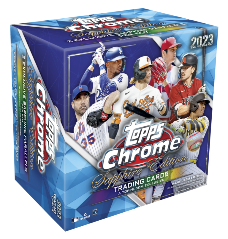 2023 Topps Chrome Sapphire: A Radiant Return to Card Collecting