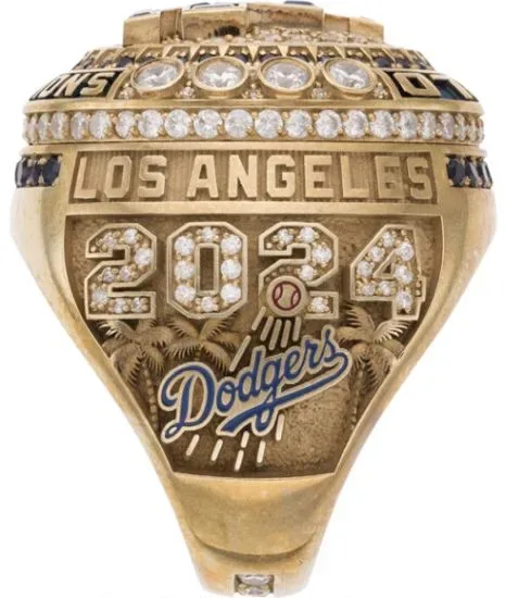 2024 Los Angeles Dodgers World Series Championship Ring Auction