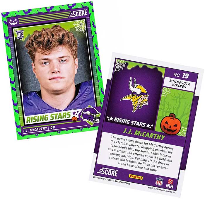 2024 Score-a-Treat Football: Halloween-Themed Cards Bring a Festive Twist