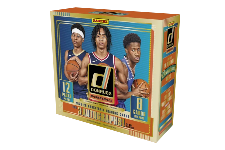 2025-26 Donruss Basketball Cards: Three Autographs Per Hobby Box