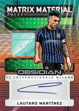2025-26 Panini Obsidian Soccer Cards: Autographs, Parallels & Inserts