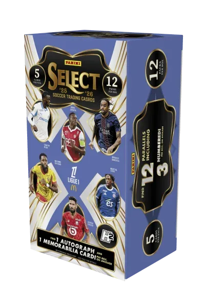 2025-26 Panini Select Ligue 1 Soccer Debuts in France