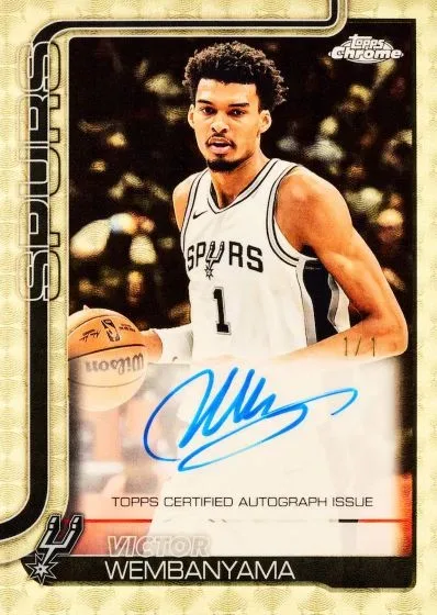 2025-26 Topps Chrome Basketball Set: First Licensed Release Since 2008