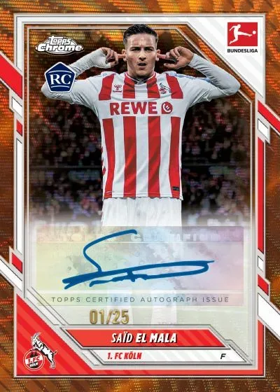 2025-26 Topps Chrome Bundesliga Soccer Cards: New Release Preview