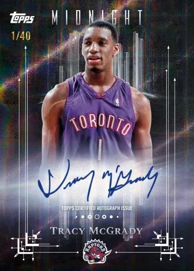 2025-26 Topps Midnight Basketball Returns with Rookie Patch Autographs