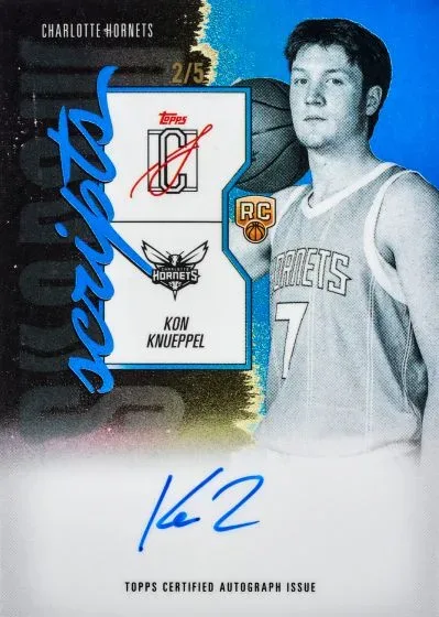 2025-26 Topps Signature Class Basketball Debuts in NBA