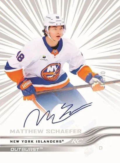 2025-26 Upper Deck Clear Cut Hockey: Autographed Single-Card Boxes