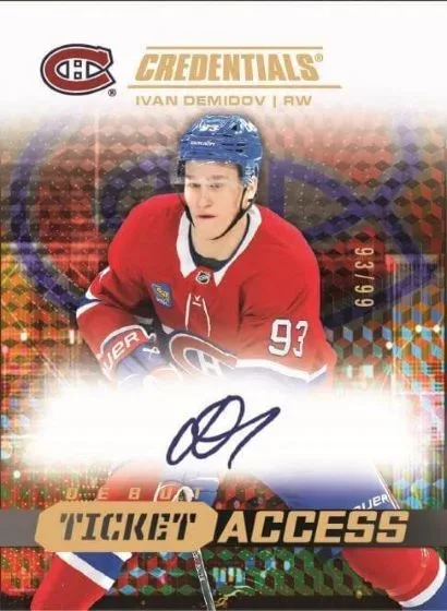 2025-26 Upper Deck Credentials Hockey Checklist, Team Lists Revealed