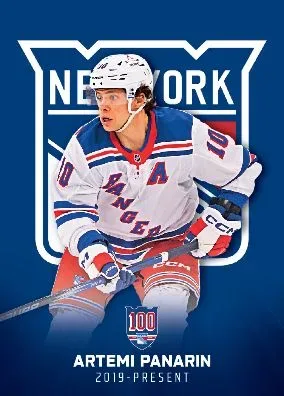 2025-26 Upper Deck New York Rangers Centennial Box Set Preview