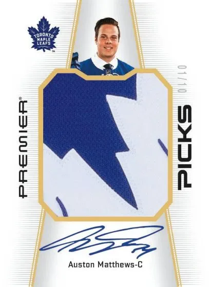 2025-26 Upper Deck Premier Hockey Checklist, Hits & Details