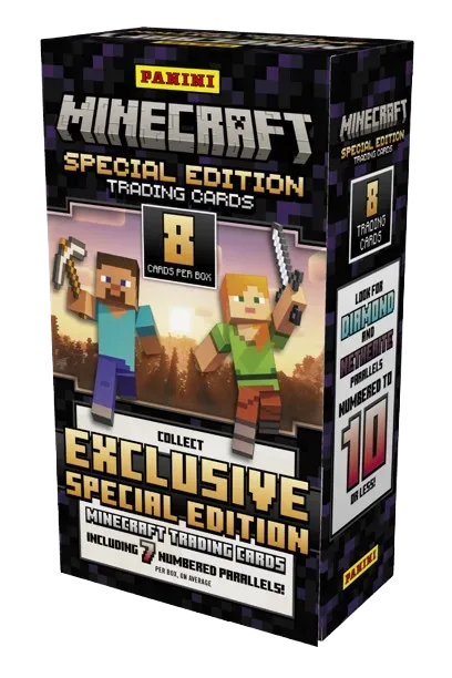2025 Panini Minecraft Special Edition Trading Cards Overview