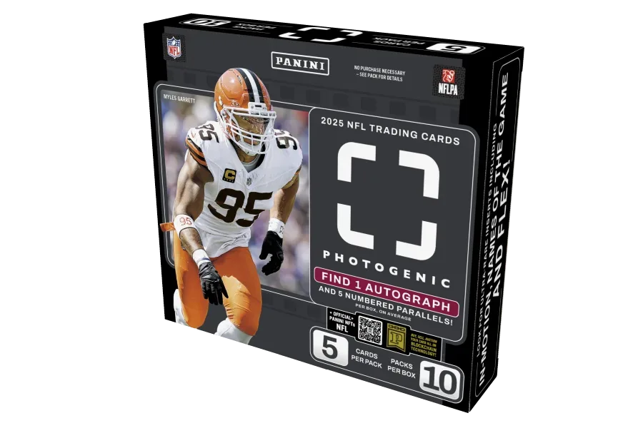 2025 Panini PhotoGenic Football: Online-Exclusive Hobby Box Release