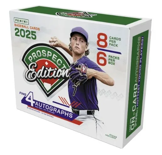2025 Panini Prospect Edition Baseball Set Overview & Hobby Box Details