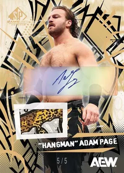 2025 SP Game Used AEW Wrestling Cards: Autographs & Event Relics