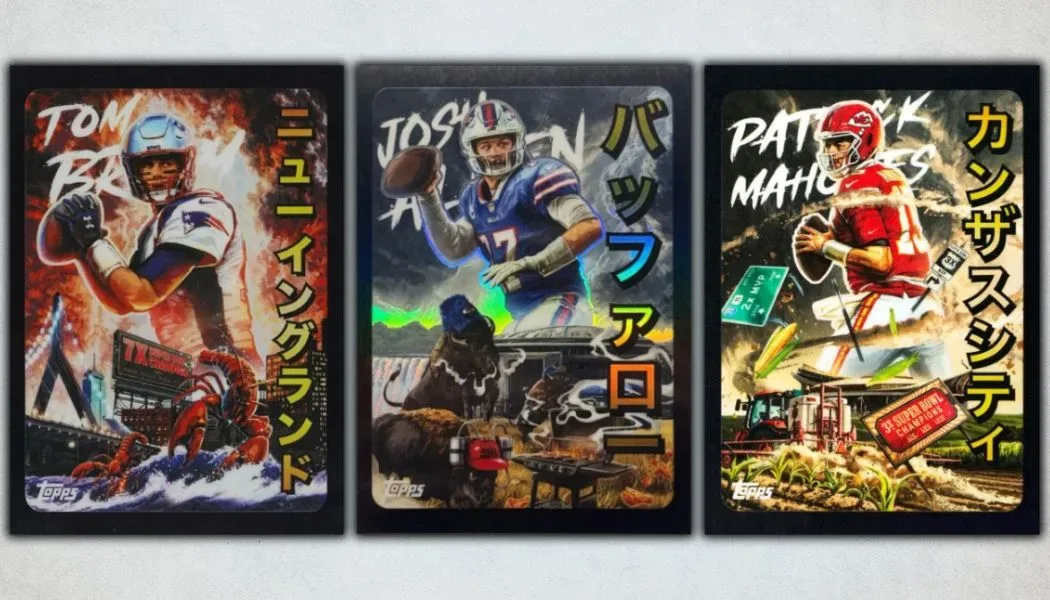 2025 Topps Chrome Football Kaiju Inserts Fuel Monster Chase