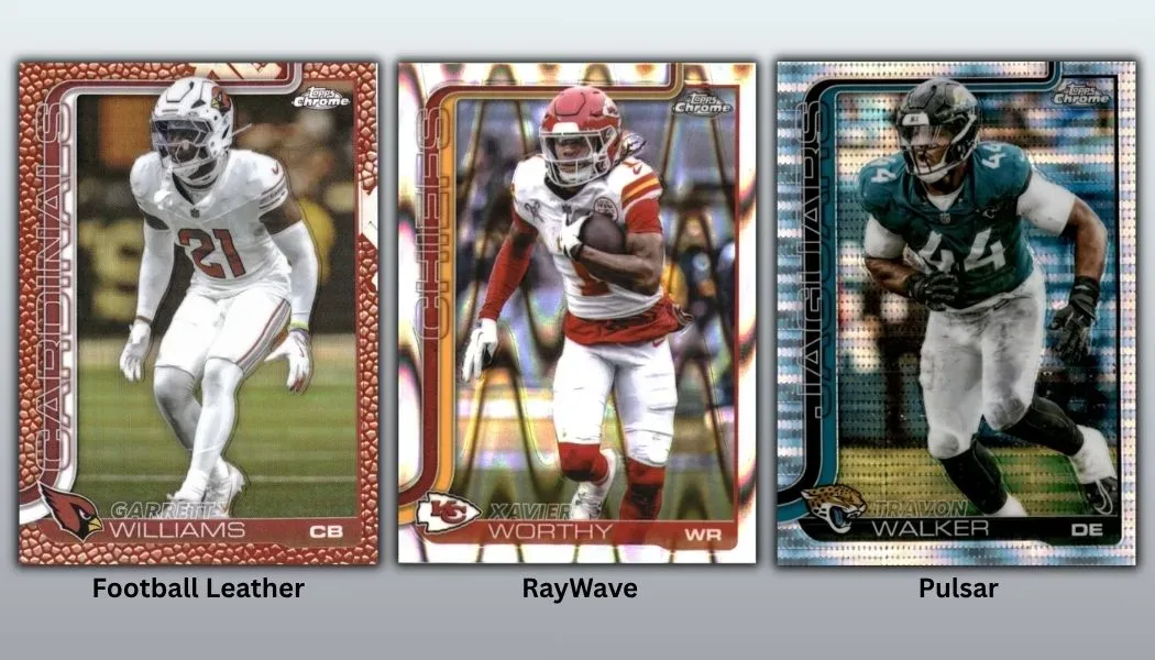 2025 Topps Chrome Football Parallel Guide: Full Checklist