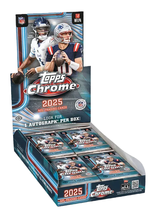 2025 Topps Chrome Football: Return of NFL-Licensed Chrome Cards