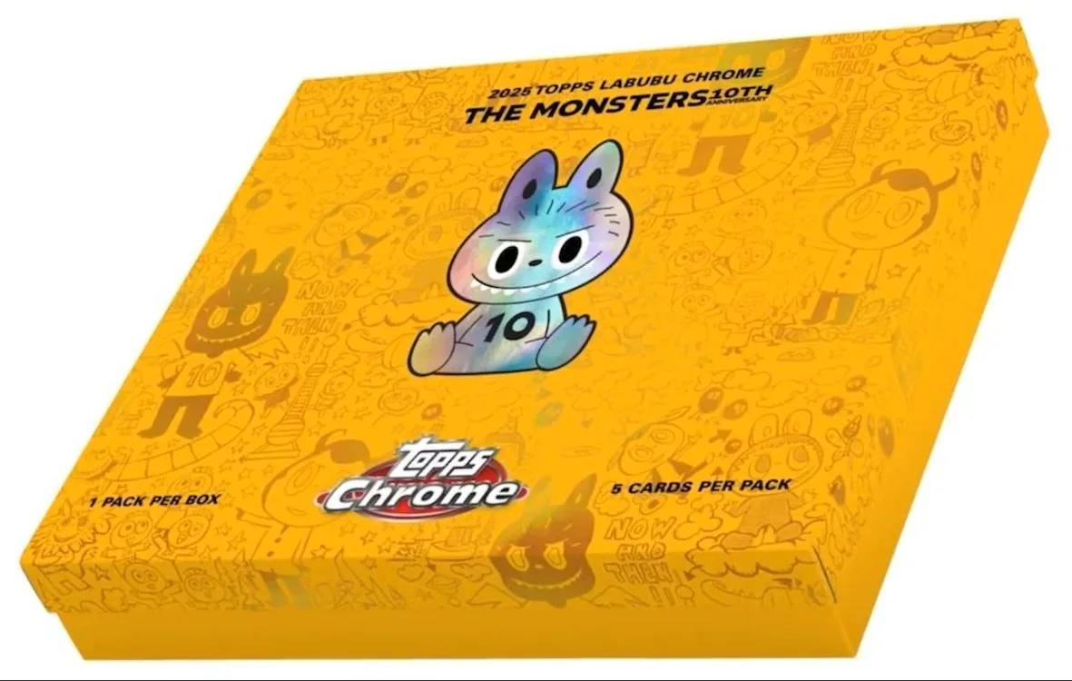 2025 Topps Chrome Labubu Celebrates 10 Years of Whimsical Characters