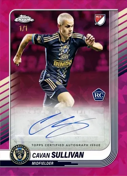 2025 Topps Chrome Sapphire MLS Soccer: Premium Autographs & Parallels