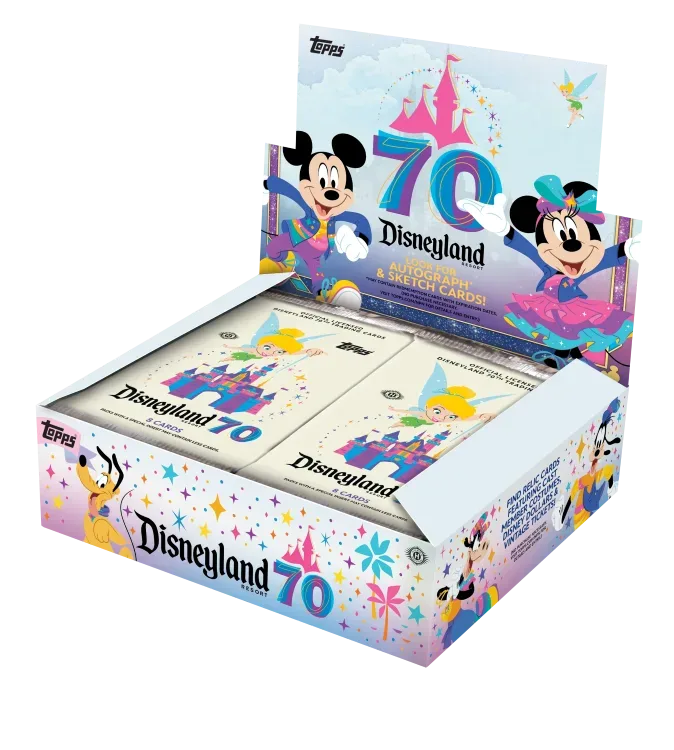 2025 Topps Disneyland 70th Anniversary Trading Card Set Overview