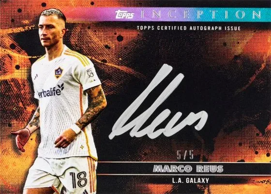 2025 Topps Inception MLS Soccer Cards: Release, Autographs & Parallels