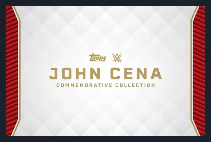 2025 Topps John Cena Commemorative Collection WWE Trading Cards