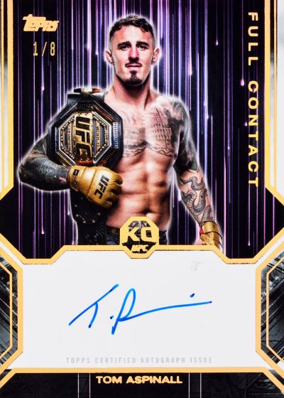 2025 Topps Knockout UFC loads every pack with a hit and turns the color dial way up