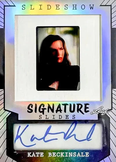 2026 Leaf Slideshow Trading Cards: Acetate Design & Serial Numbered Hi