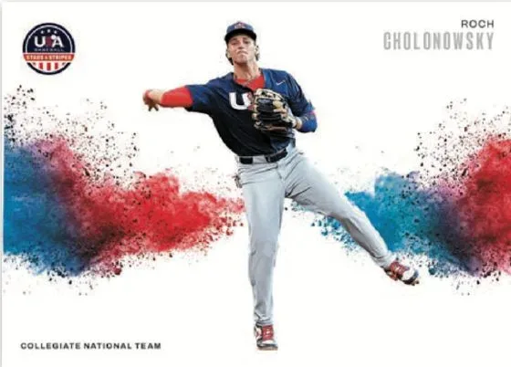 2026 Panini Stars & Stripes Prizm USA Baseball: First Prizm Chromium R