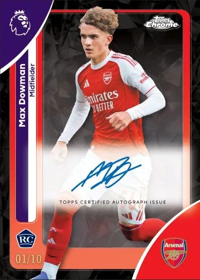 2026 Topps Chrome Sapphire Premier League Soccer Cards Overview