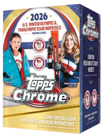 2026 Topps Chrome U.S. Winter Olympic & Paralympic Hopefuls Cards