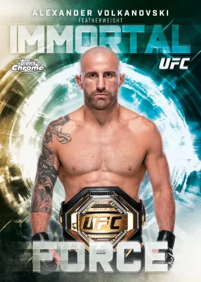 2026 Topps Chrome UFC: Third Annual Set with Autographs & Colorful Par