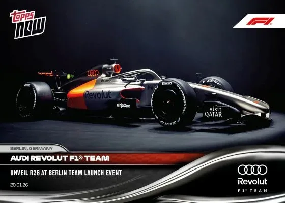 2026 Topps Now Formula 1 Cards: On-Demand Race Highlights & Autographs