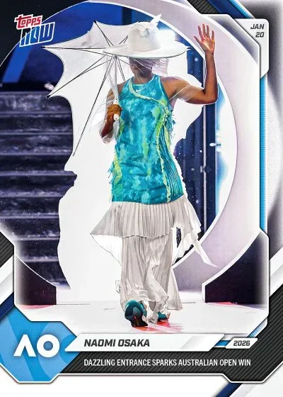 2026 Topps Now Tennis: Real-Time Trading Cards for Pro Tennis Moments