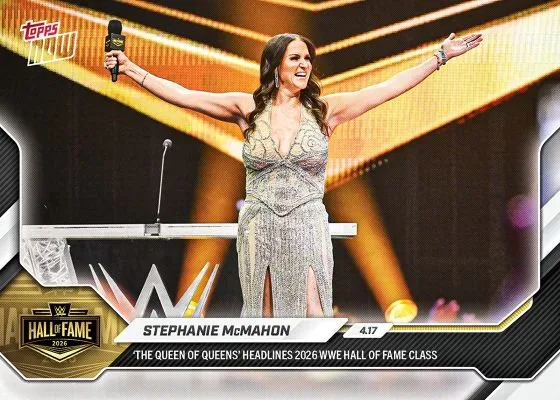 2026 Topps Now WWE Hall of Fame Set Debuts Six-Card Checklist