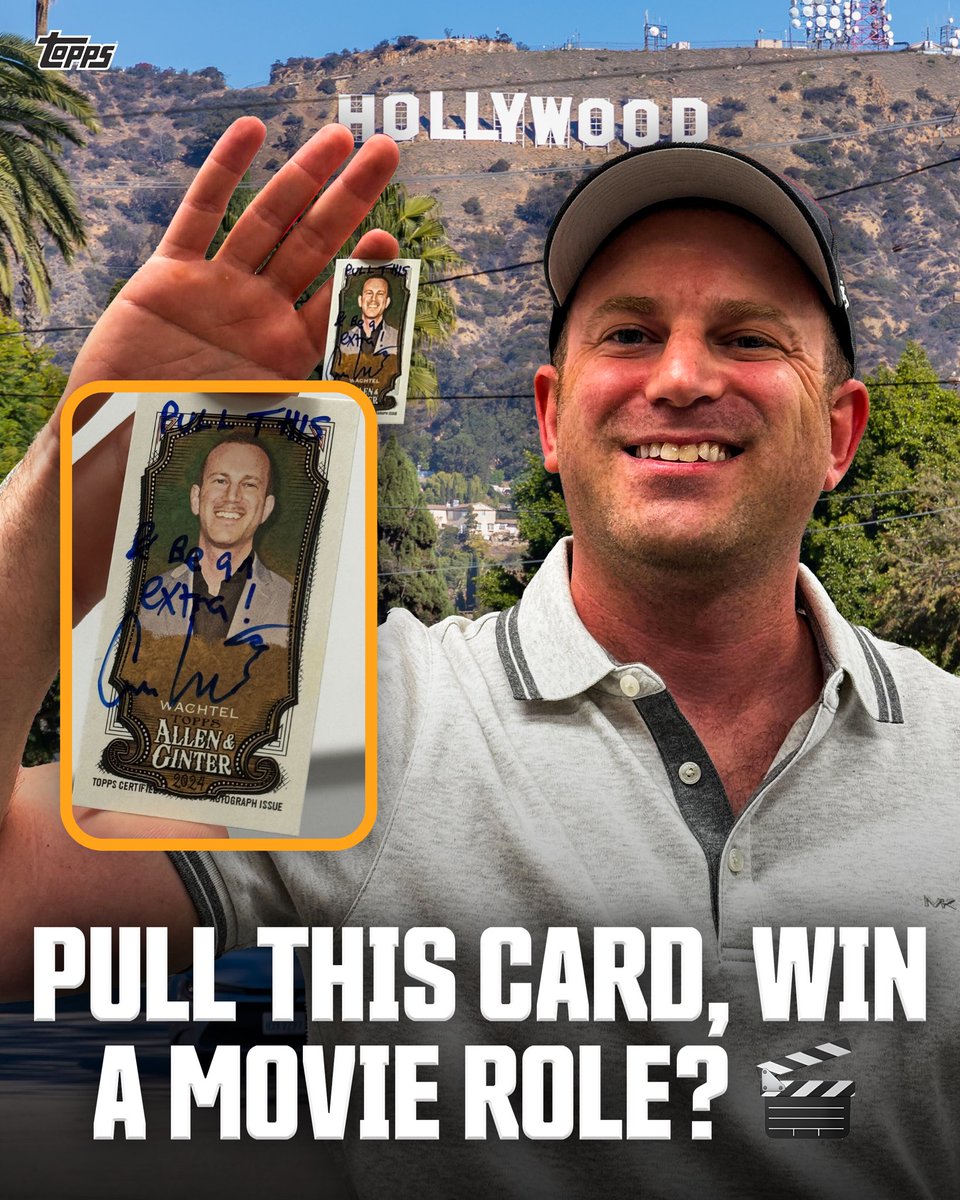 A Ticket to Hollywood: The Unique 2024 Topps Allen & Ginter Card