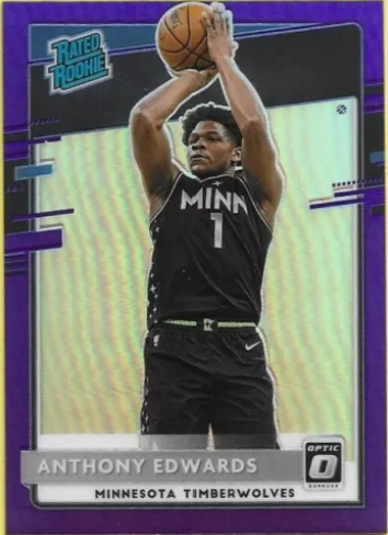 Anthony Edwards: "Ant-Man" Dominates NBA Playoffs, Spurs Surge in Rookie Card Value