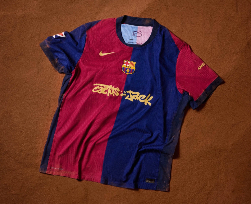 Barcelona’s Travis Scott “Cactus Jack” Jersey Sparks Frenzy—and Sky-High Resale Prices