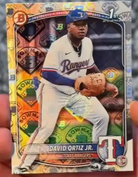 Bowman Goes Back in Time: Retro Logo Foil Parallels Add a Nostalgic Twist to 2025 Release