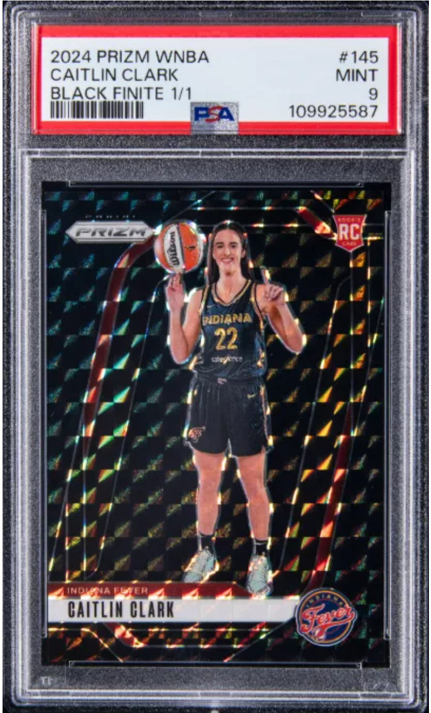 Caitlin Clark Rookie Card Fetches Massive Price Tag at Auction