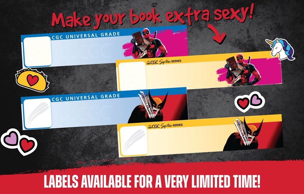CGC Launches Limited-Edition Deadpool and Wolverine Marvel Labels