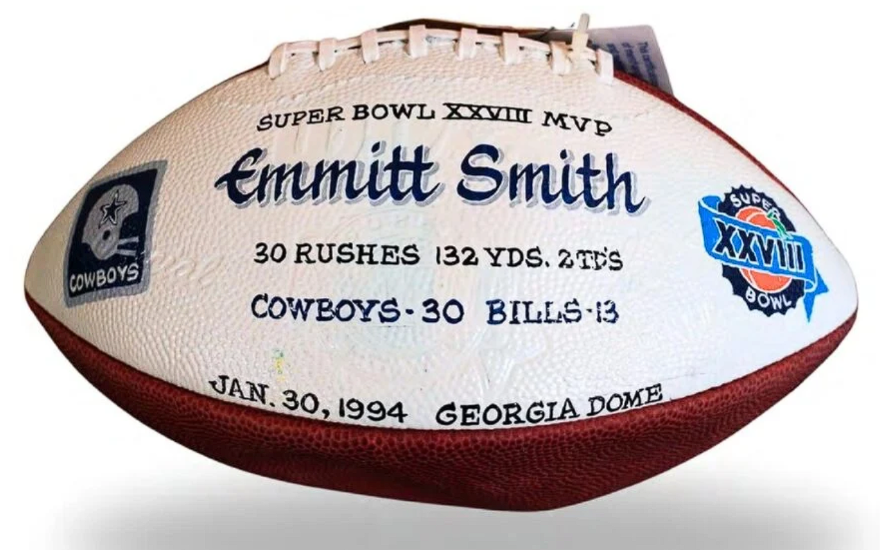 Emmitt Smith's Career Highlights: Exclusive 30th Anniversary Memorabilia Auction on eBay