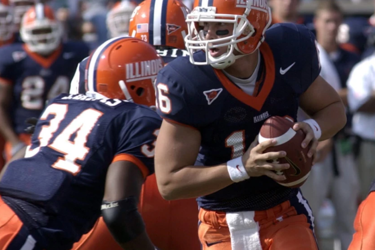 Ex-Illinois Quarterback, Now Chicago Cop, Busted for Allegedly Stealing Baseball Cards