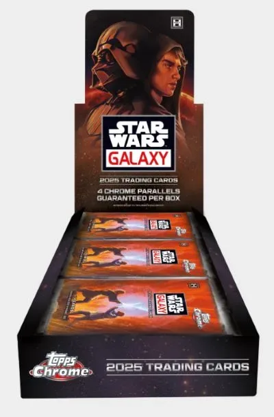 2025 Topps Chrome Star Wars Galaxy: New Chromium Cards & Autographs