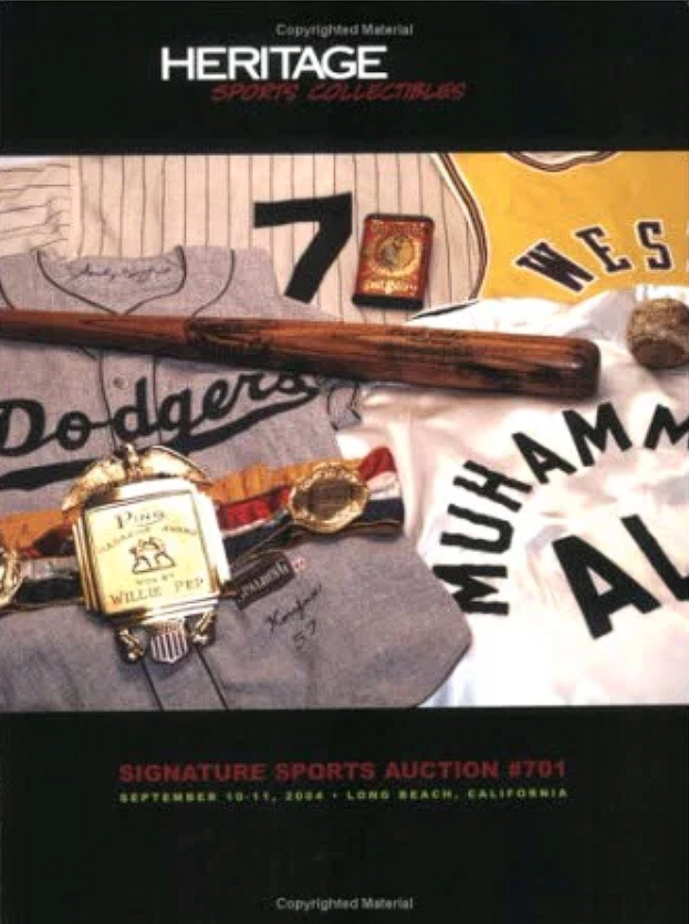 Heritage Auctions Hits $1 Billion Milestone in Sports Memorabilia