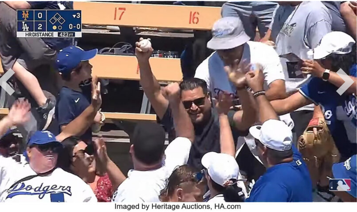 Historic Shohei Ohtani Home Run Ball Featured in Heritage Auctions' Premier Event