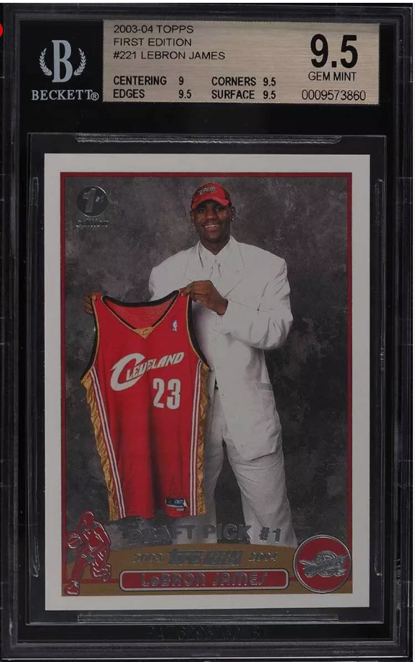 LeBron James Defies Age Once Again as His Card Market Continues to Rise