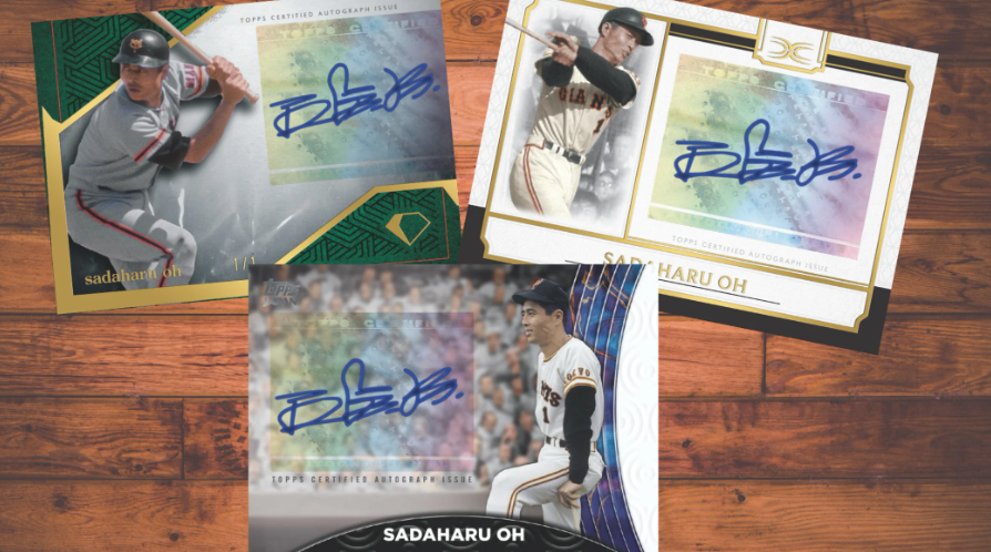 Legendary 1-of-1 Sadaharu Oh Autograph Pulled in 2024 Topps Chrome Update