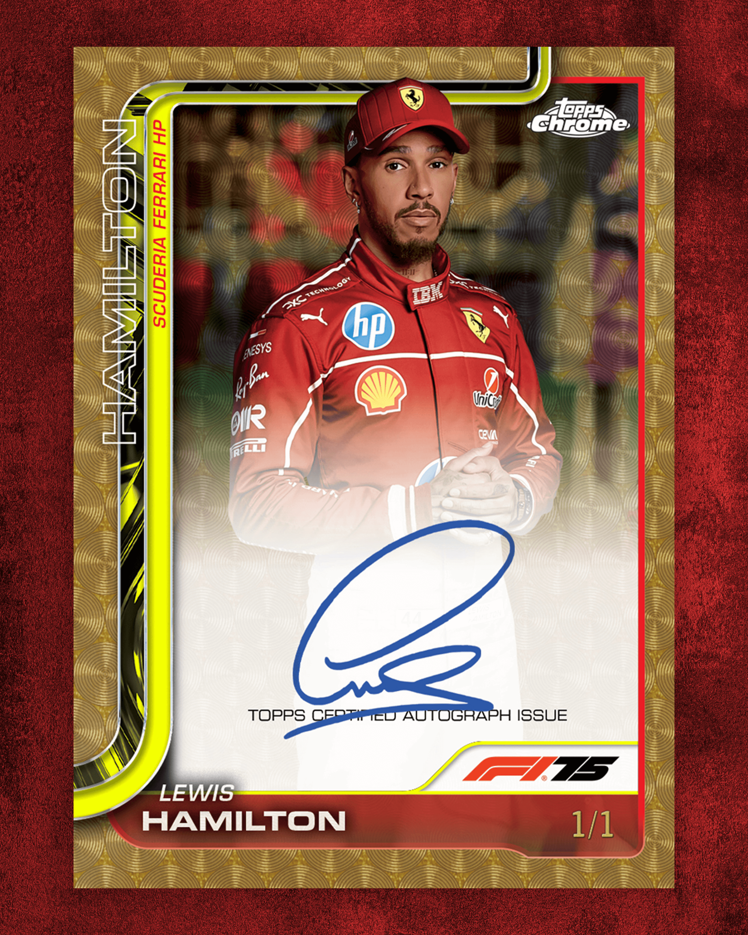 Lewis Hamilton Links Up with Fanatics Collectibles and Lifts the Lid on His Most Prized Mementos